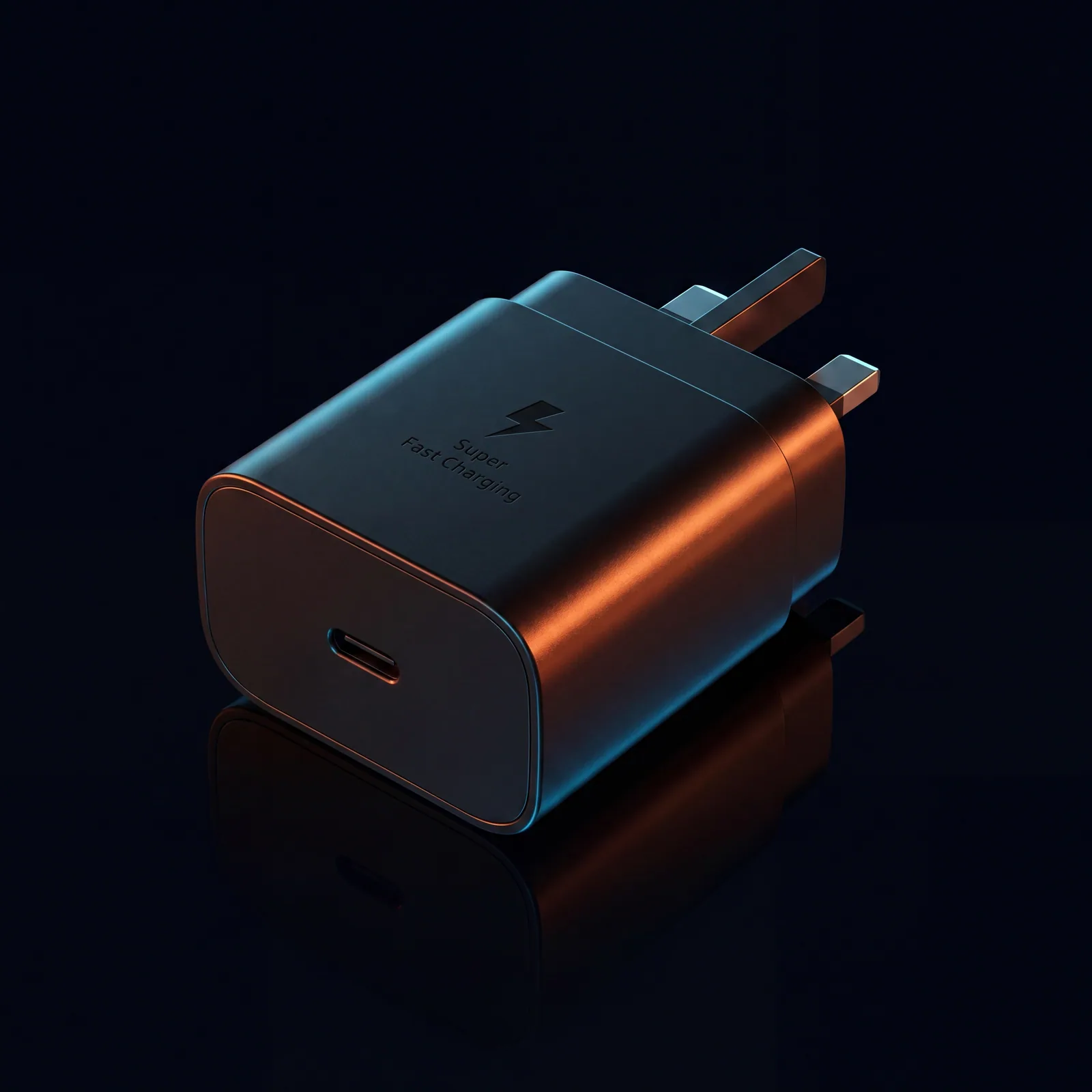Chargeur GaN USB-C PD 45W · Super Fast