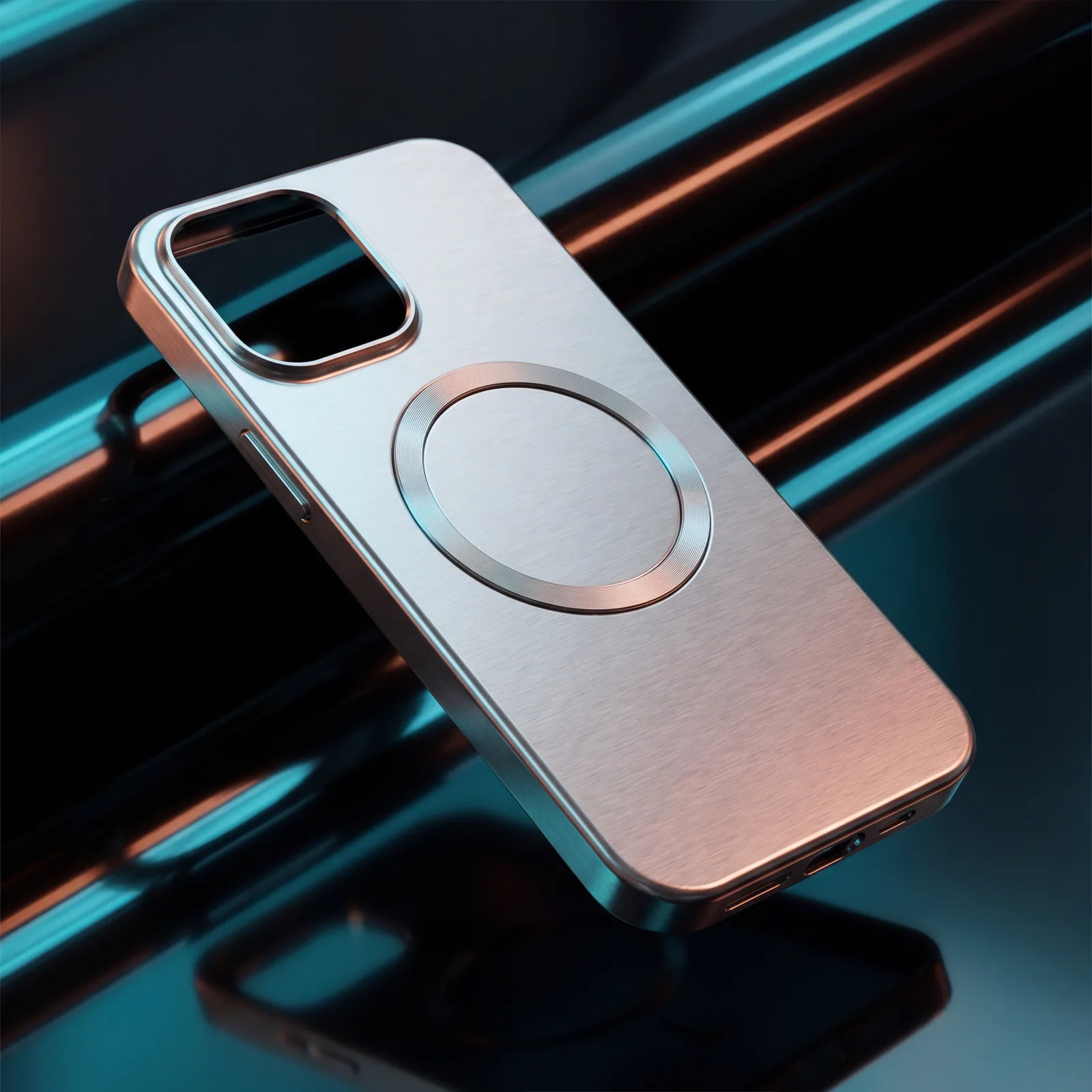 Coque MagSafe iPhone Premium · Metal