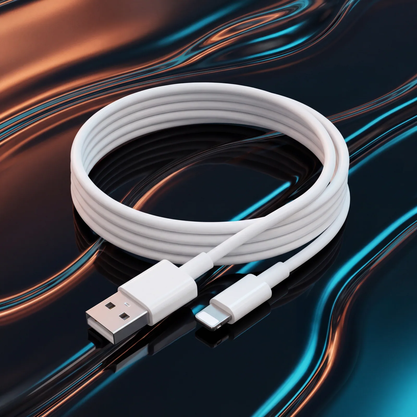 Câble USB-A → Lightning · 2.4A