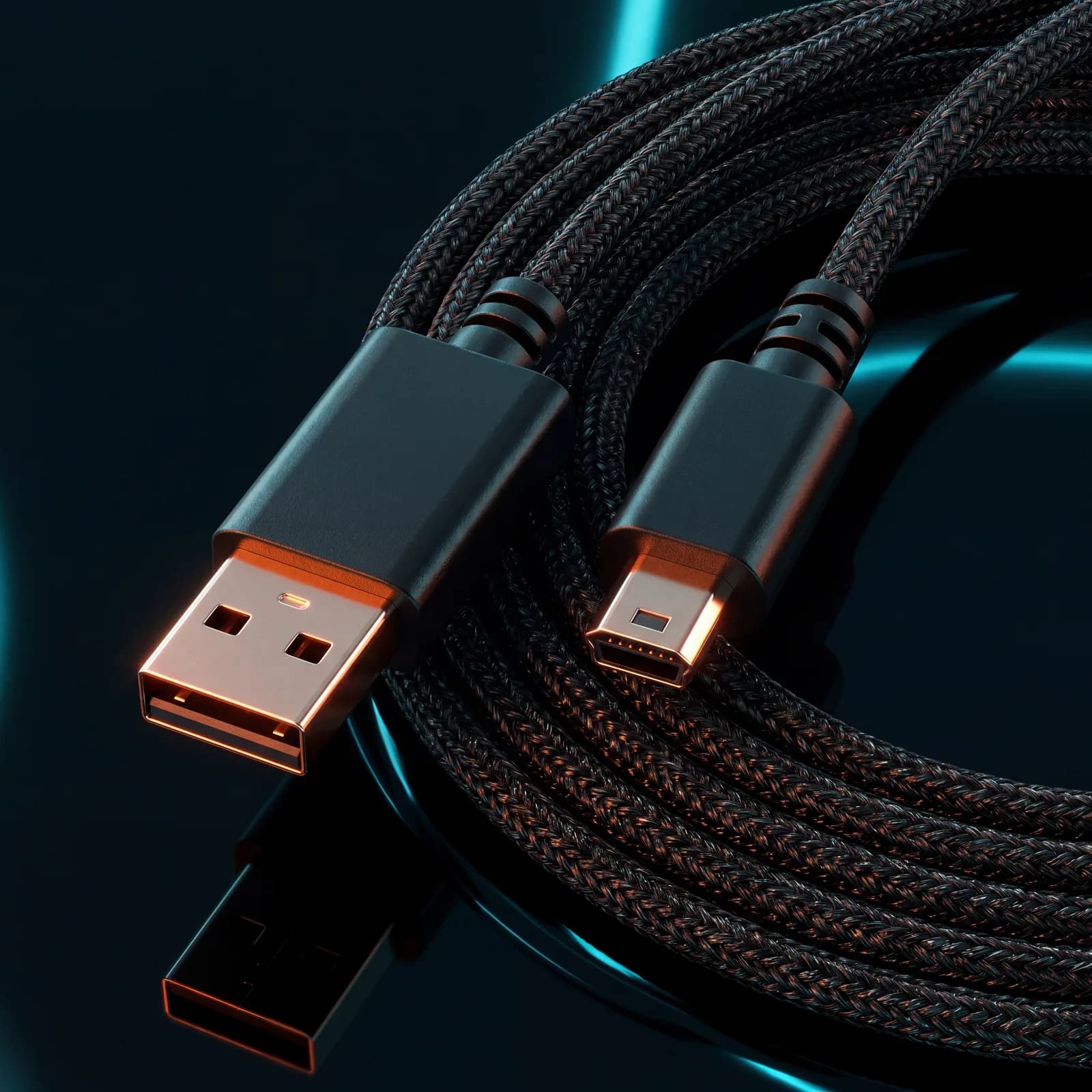 Câble USB-A → Mini USB V3